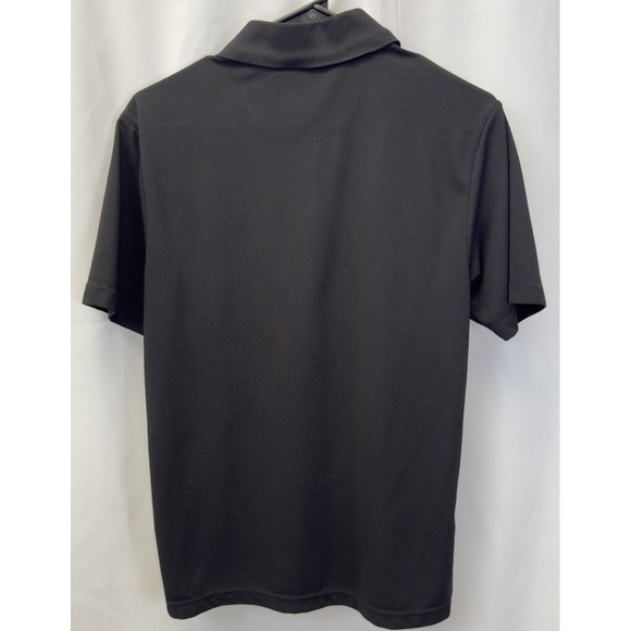 *Ben Hogan* Mens Shirt, Size S, Black, Ribbed, Performance, Polo, Short Sleeve - Picture 3 of 3